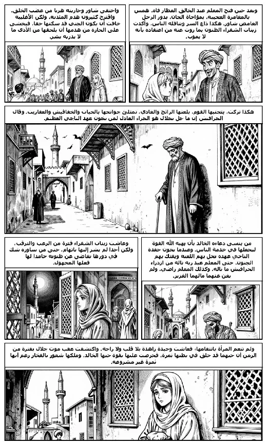 The Harafish manga adaptation by Naguib Mahfouz · Page 2