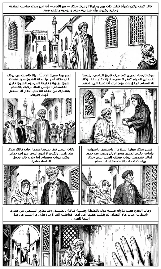The Harafish manga adaptation by Naguib Mahfouz · Page 4