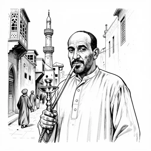 Shams, Father, character in The Harafish