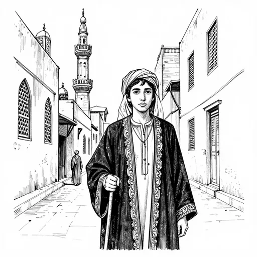 Fati, Brother, character in The Harafish