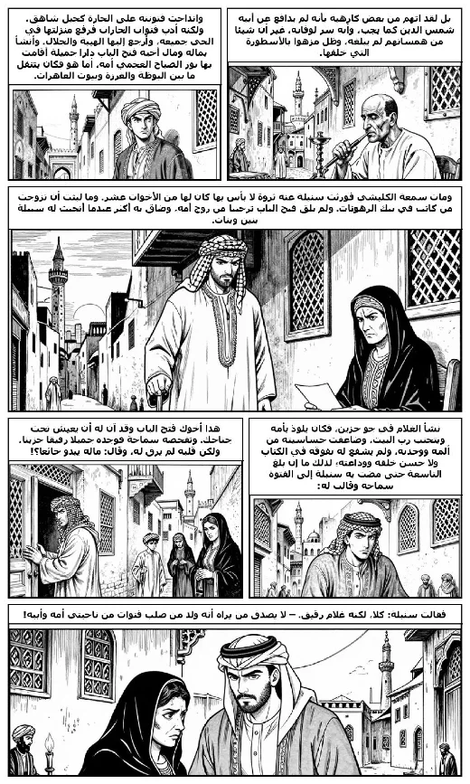 The Harafish manga adaptation by Naguib Mahfouz · Page 2