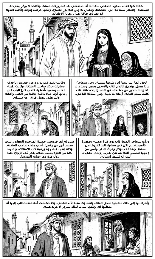 The Harafish manga adaptation by Naguib Mahfouz · Page 3