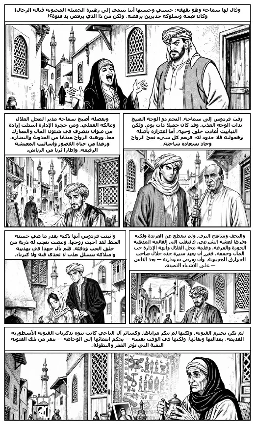 The Harafish manga adaptation by Naguib Mahfouz · Page 4