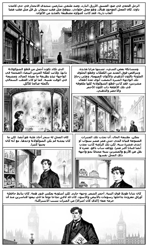The Invisible Man manga adaptation by G. K. Chesterton · Page 1