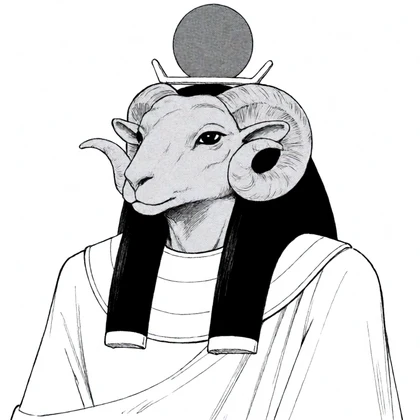 Ra, The old sun god on his night journey, character in The Journey of the Sun