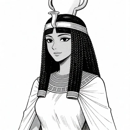 Isis, The sorceress who arrives when the river runs dry, character in The Journey of the Sun
