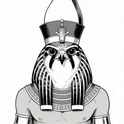 Horus, Guardian of the dawn on the eastern bank, character in The Journey of the Sun
