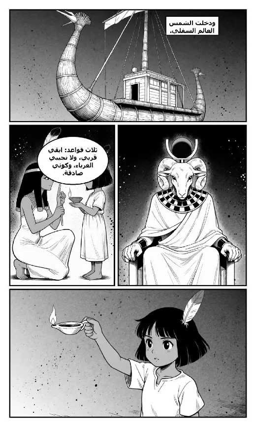 The Journey of the Sun manga adaptation by Sutur · Page 4