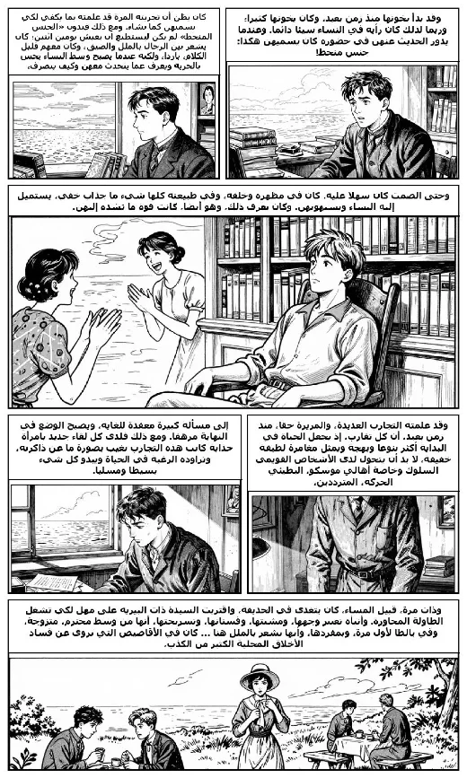 The Lady with the Dog manga adaptation by Anton Chekhov · Page 2