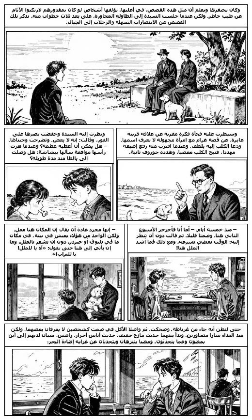 The Lady with the Dog manga adaptation by Anton Chekhov · Page 3