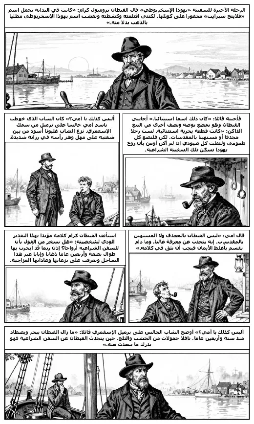 The Last Cruise of the Judas Iscariot manga adaptation by Edward Page Mitchell · Page 1