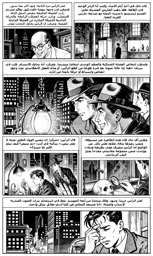 The Man Without a Body manga adaptation by Edward Page Mitchell · Page 2