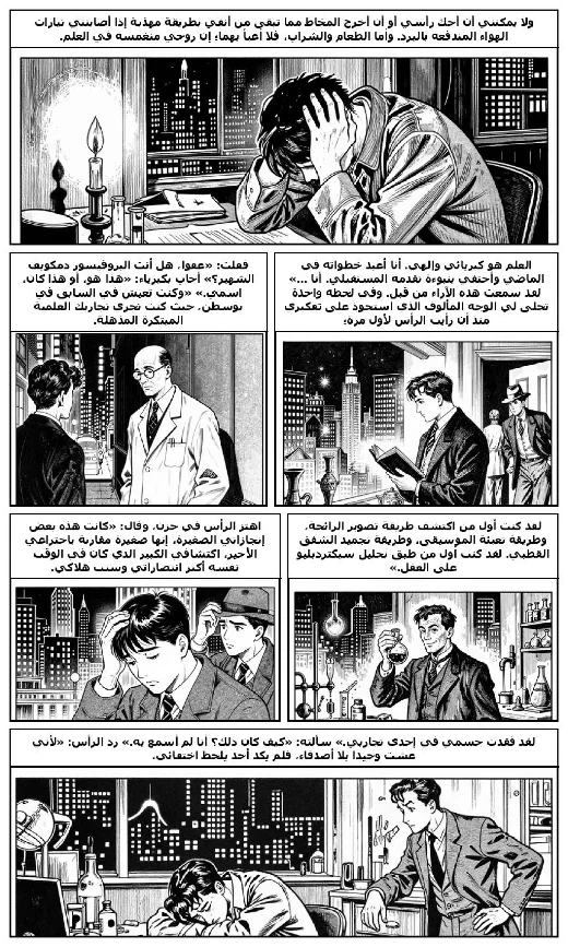 The Man Without a Body manga adaptation by Edward Page Mitchell · Page 4