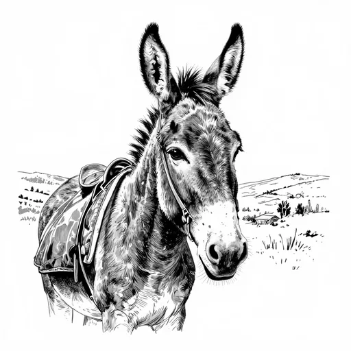 The Mule, The muleteer's mule, character in The Muleteer and the Priest