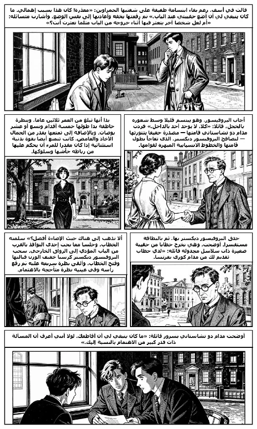 The Mystery of the Lost Radium manga adaptation by Jacques Futrelle · Page 4