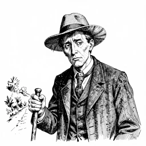 The Walker, The tired traveler, character in The Other Side of the Hedge