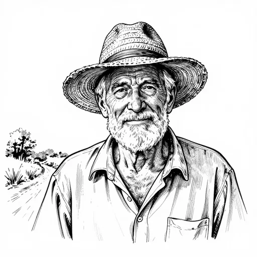 The Old Man, The man on the other side, character in The Other Side of the Hedge