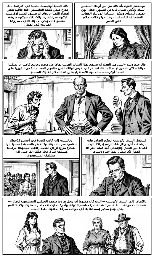 The Outcasts of Poker Flat manga adaptation by Bret Harte · Page 2