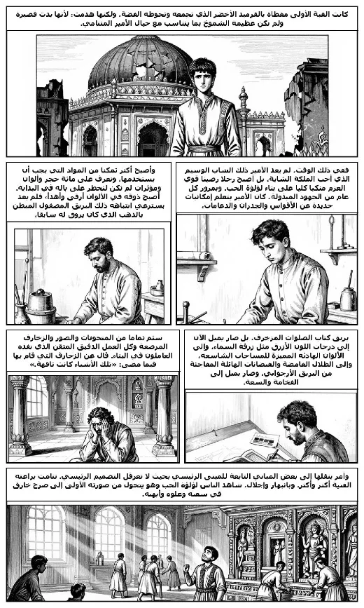 مانغا «لؤلؤة الحب» · هربرت جورج ويلز · صفحة 4