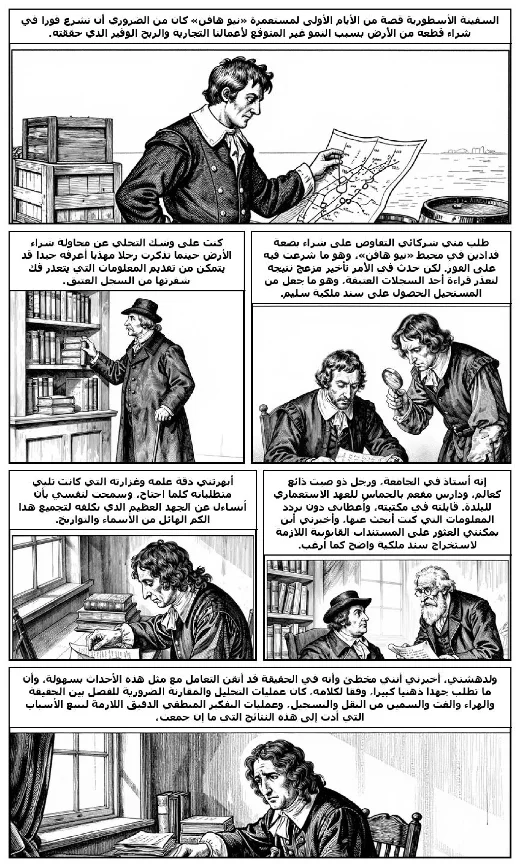مانغا «السفينة الأسطورية» · إدوارد بيدج ميتشل · صفحة 1