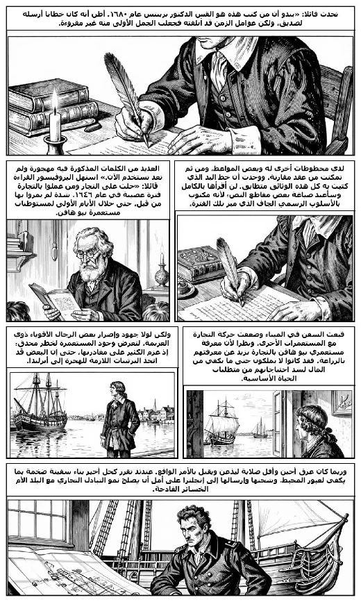 مانغا «السفينة الأسطورية» · إدوارد بيدج ميتشل · صفحة 4