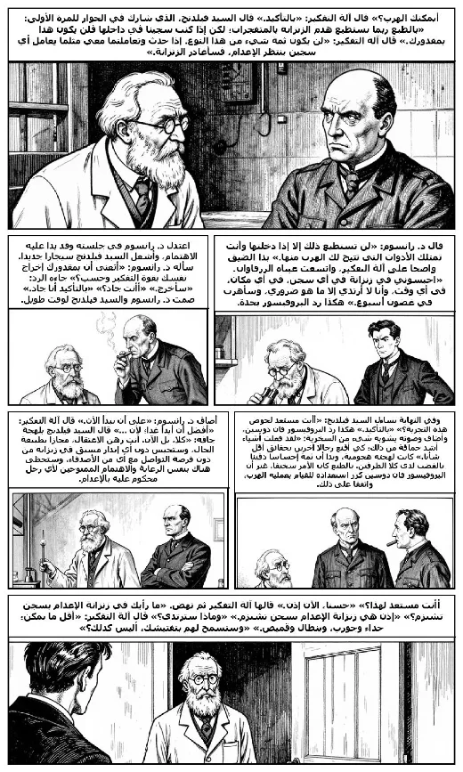 مانغا «معضلة الزنزانة رقم ١٣» · جاك فوتريل · صفحة 3