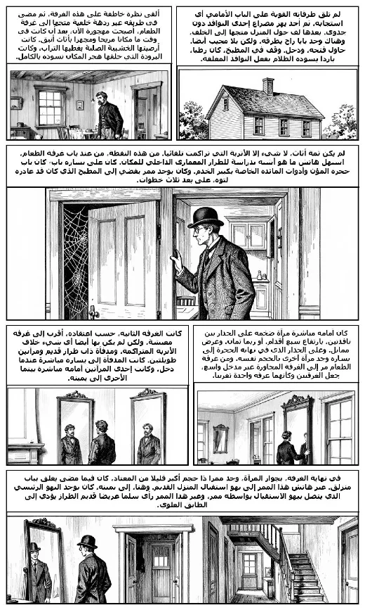The Problem of the Flaming Ghost manga adaptation by Jacques Futrelle · Page 2