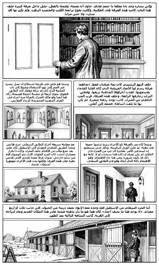 The Problem of the Flaming Ghost manga adaptation by Jacques Futrelle · Page 3