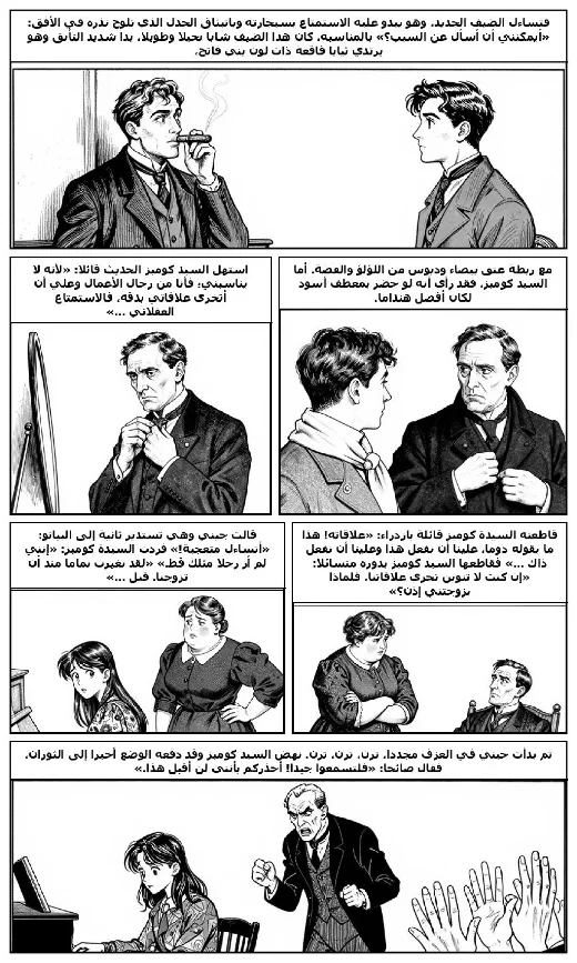 مانغا «القلنسوة الأرجوانية» · هربرت جورج ويلز · صفحة 4