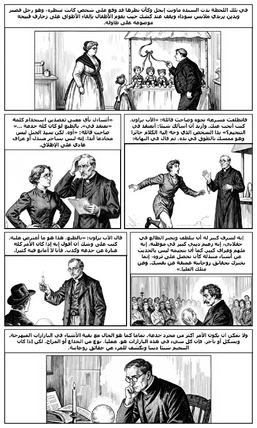 The Red Moon of Meru manga adaptation by G. K. Chesterton · Page 4