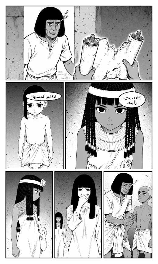 مانغا «ميزان الحقيقتين» · سطور · صفحة 3