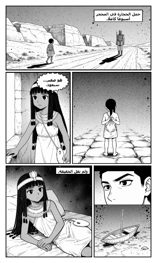 مانغا «ميزان الحقيقتين» · سطور · صفحة 4