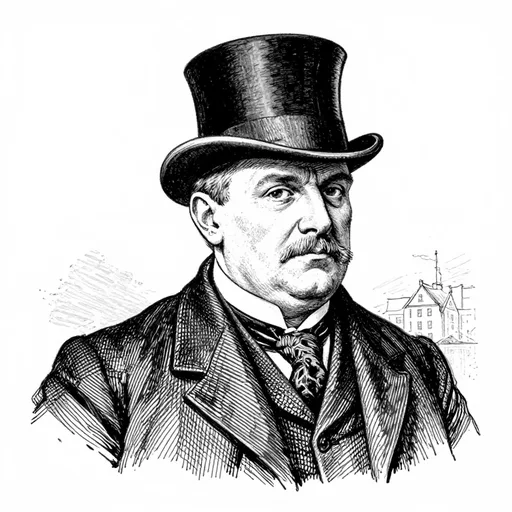 Sir Vison, Retired Tea Merchant, character in The Sea Raiders