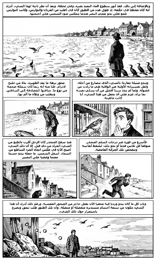 The Sea Raiders manga adaptation by H. G. Wells · Page 3
