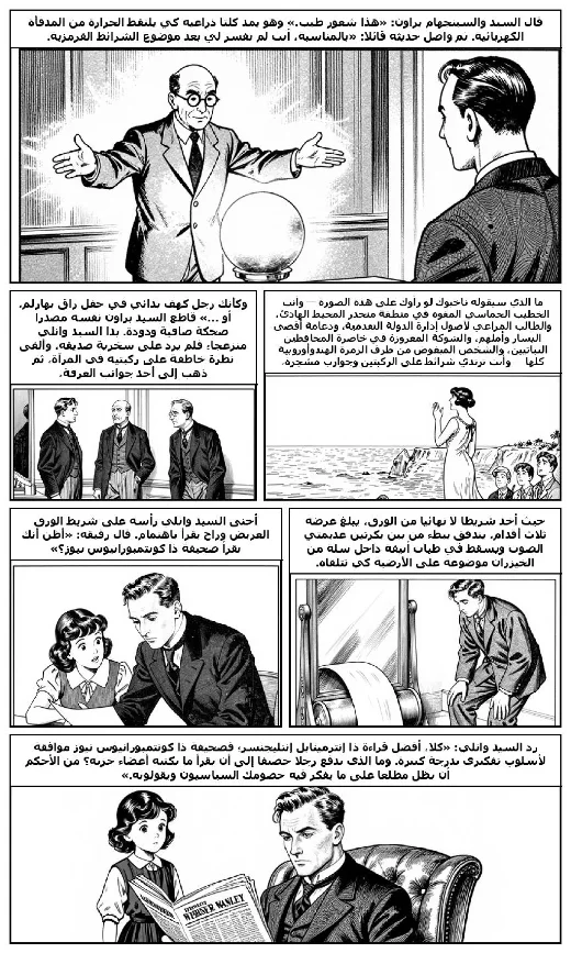 The Senator's Daughter manga adaptation by Edward Page Mitchell · Page 3