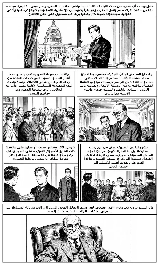 The Senator's Daughter manga adaptation by Edward Page Mitchell · Page 4