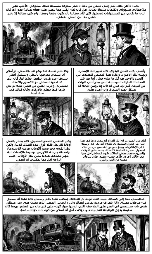 The Signal-Man manga adaptation by Charles Dickens · Page 4