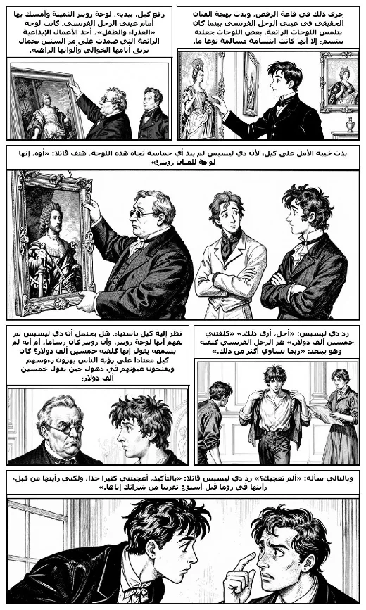 The Mystery of the Stolen Rubens manga adaptation by Jacques Futrelle · Page 2