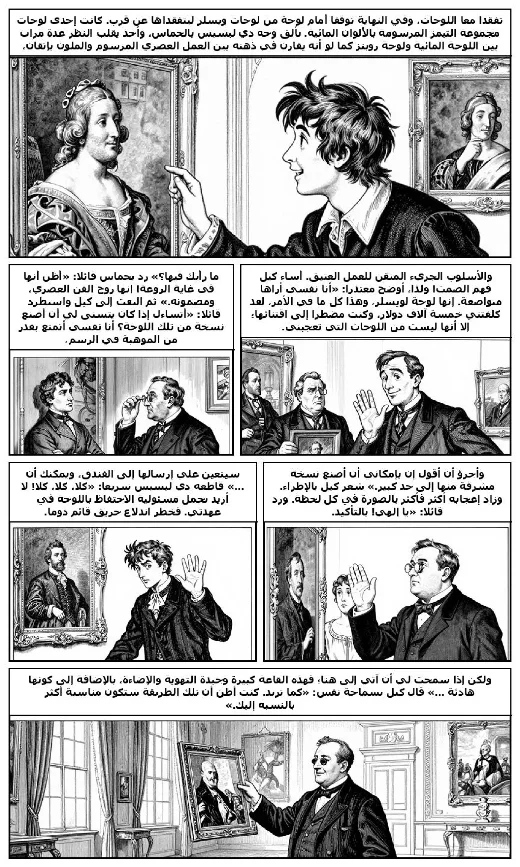 The Mystery of the Stolen Rubens manga adaptation by Jacques Futrelle · Page 3