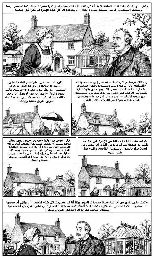 مانغا «زهرة الأوركيد الغريبة» · هربرت جورج ويلز · صفحة 3