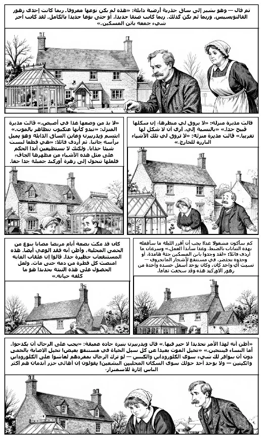 مانغا «زهرة الأوركيد الغريبة» · هربرت جورج ويلز · صفحة 4