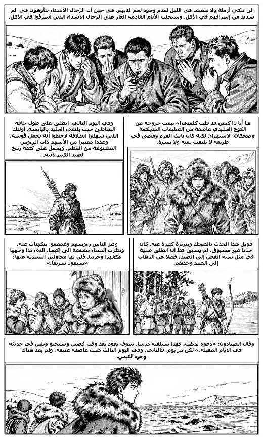 The Tale of Keesh manga adaptation by Jack London · Page 4