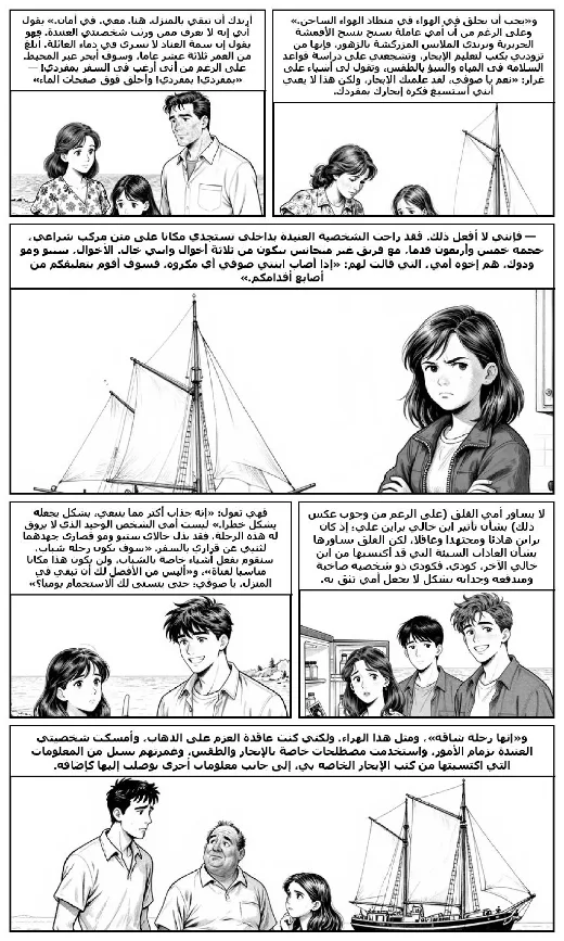 The Wanderer manga adaptation by Sharon Creech · Page 2