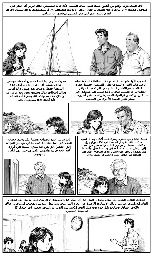 The Wanderer manga adaptation by Sharon Creech · Page 3