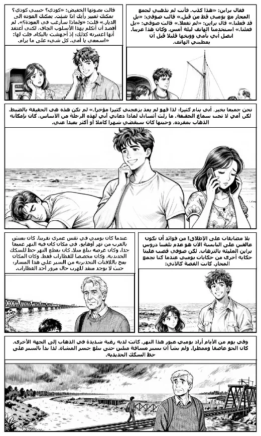 The Wanderer manga adaptation by Sharon Creech · Page 2