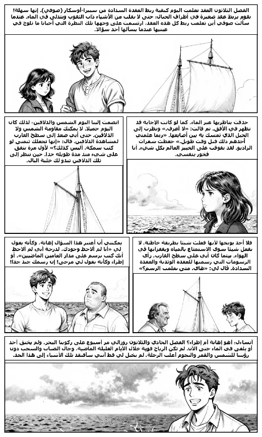 The Wanderer manga adaptation by Sharon Creech · Page 1