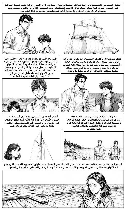 The Wanderer manga adaptation by Sharon Creech · Page 1