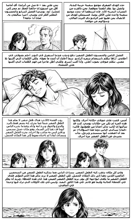 The Wanderer manga adaptation by Sharon Creech · Page 2