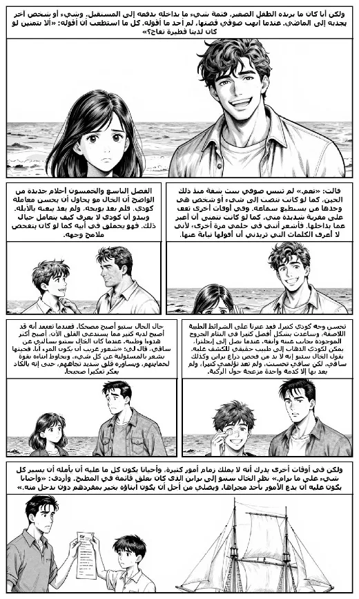 The Wanderer manga adaptation by Sharon Creech · Page 3