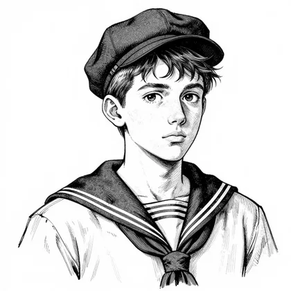 The narrator, A sixteen-year-old fish-patrol boy, character in The Yellow Handkerchief